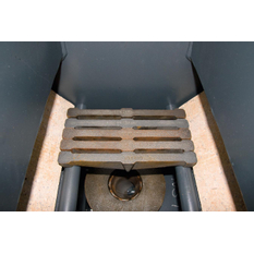 Kotel automatický na pelety a hnědé uhlí Rojek TKA 15, 4,1 - 15 kW, 5. třída dřevěné pelety, 4. třída hnědé uhlí, levý