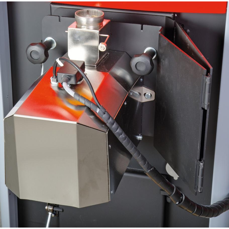 Kotel automatický na pelety Rojek KTP 25 PELLET, 5,3 - 25 kW, horizontální odkouření, 5. třída, SVT 22627