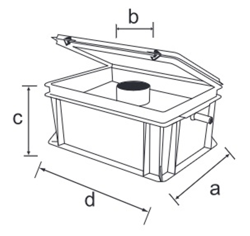 Neutralizační box s příslušenstvím (do 1500kW) Almeva ZUB