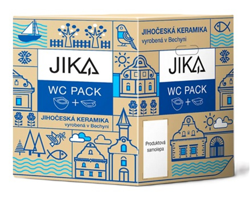 Set závěsné WC Jika Lyra Plus + softclose sedátko