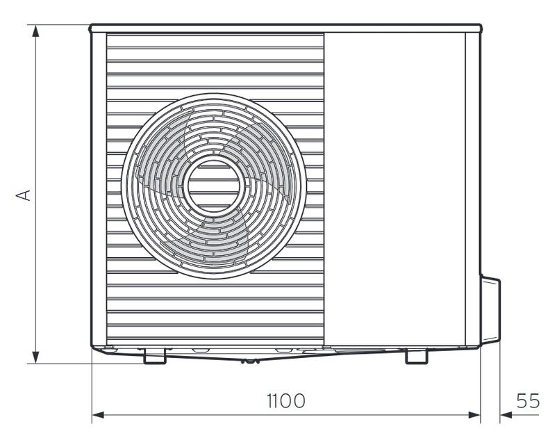 Sestava Vaillant aroTHERM Split plus tepelné čerpadlo VWL 55/8.2 230 V + hydraulický modul VWL 57/8.2 IS