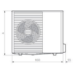 Sestava Vaillant aroTHERM Split plus tepelné čerpadlo VWL 55/8.2 230 V + hydraulický modul VWL 57/8.2 IS