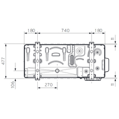 Sestava Vaillant aroTHERM Split plus tepelné čerpadlo VWL 55/8.2 230 V + hydraulický modul VWL 57/8.2 IS