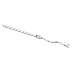 Elektrická topná tyč bez integrovaného regulátoru teploty Korado ECO 200 W, bílá