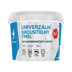 Univerzální brousitelný tmel Den Braven kelímek 1,5 kg