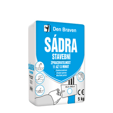 Sádra stavební Den Braven 1 kg
