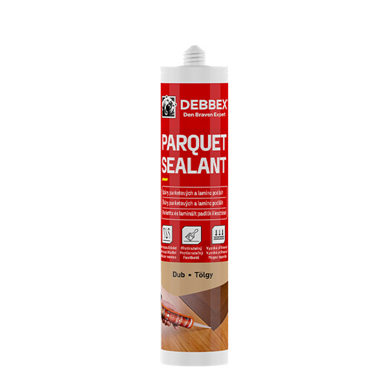 Parketový tmel Den Braven kartuše 280 ml, dub