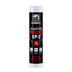 Plastické mazivo Den Braven EP 2 kartuše 400 ml, žlutá