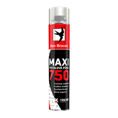 Pistolová pěna Den Braven MAXI 750 pistolová dóza 750 ml, žlutá
