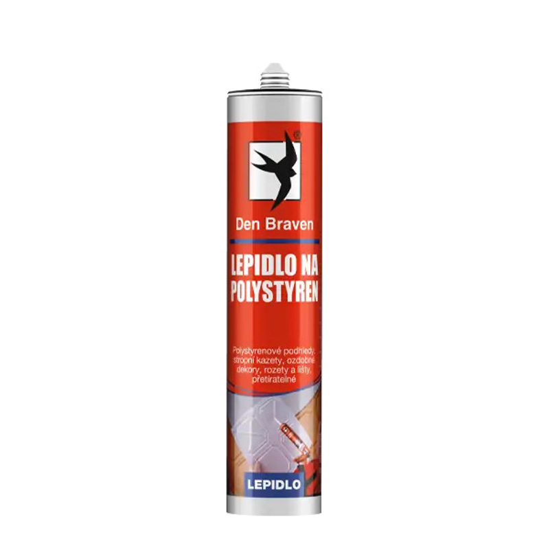 Lepidlo na polystyren Den Braven kelímek 3 kg, bílá