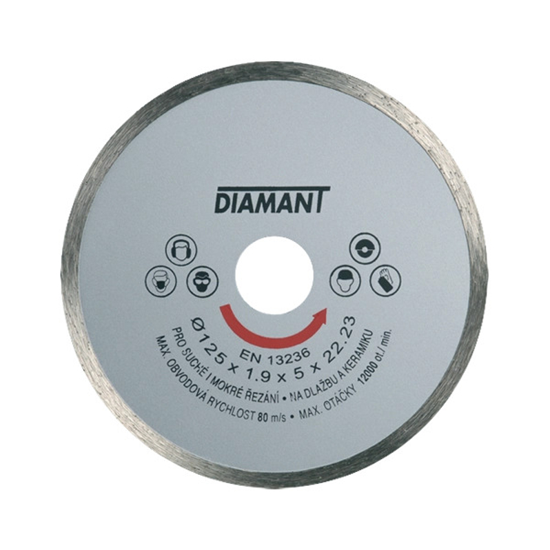 Diamantový kotouč plný Den Braven STANDARD pr. 150 mm