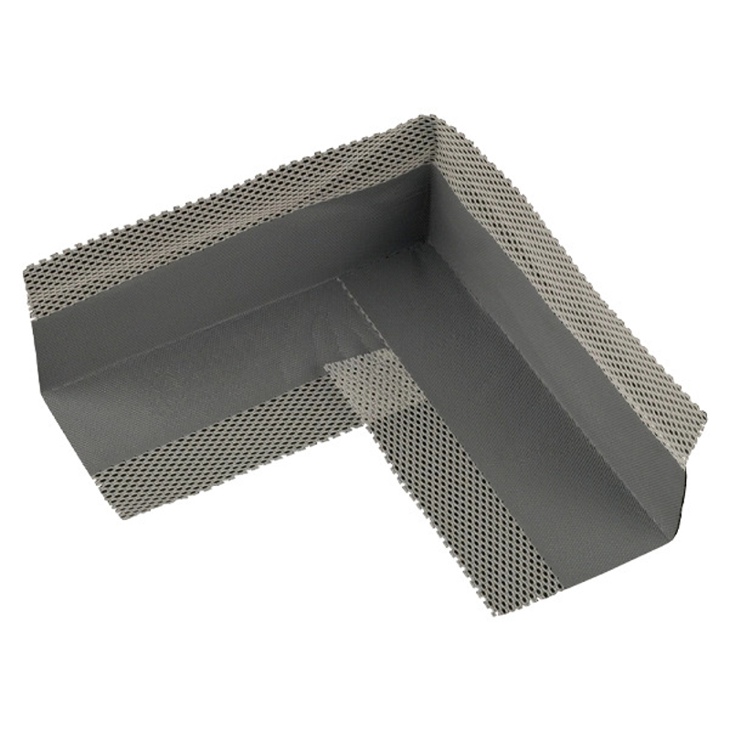 Těsnicí pás – vnitřní roh Den Braven šířka 140 x 140 mm, šedá, blistr 1 ks
