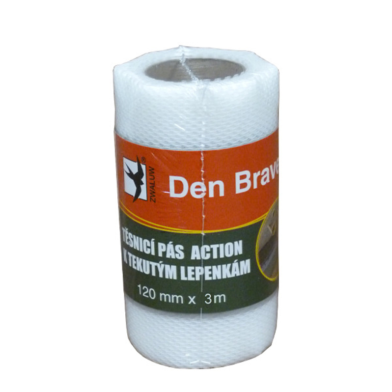 Těsnicí pás Den Braven Action šířka 120 mm, délka 3 m, šedá