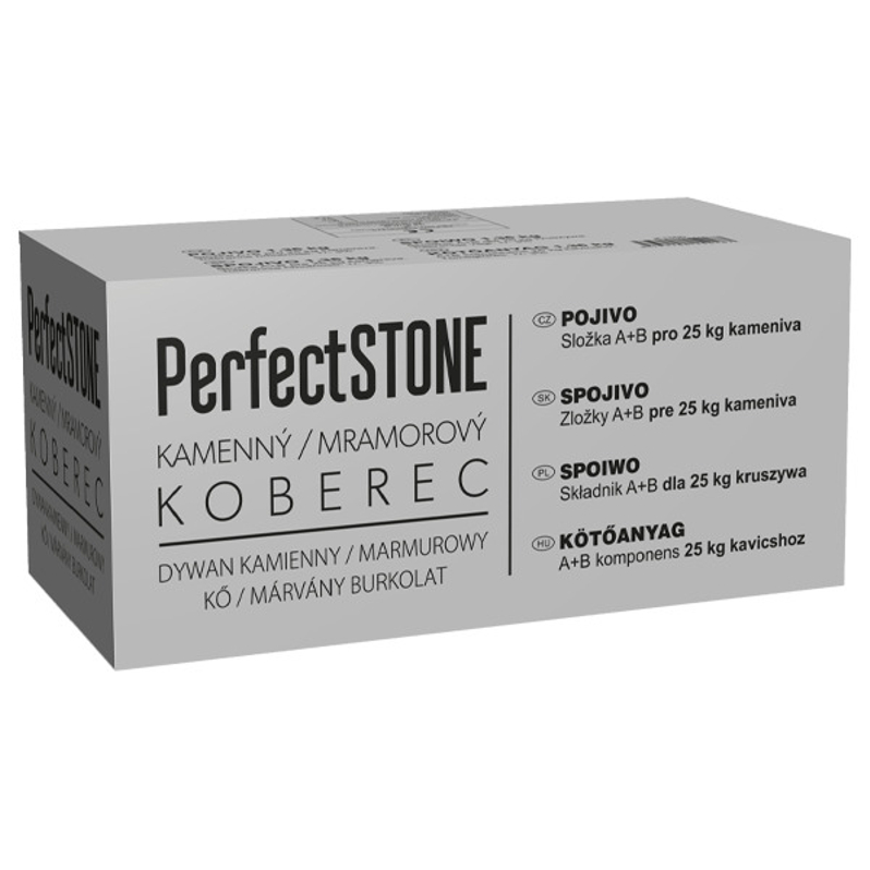 Pojivo pro kamenný/mramorový koberec Den Braven sada kbelíků 1,36 kg, pro 25 kg kameniva
