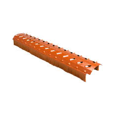Větrací hřebenový pás Den Braven AIR FLEX S šířka 75 mm, délka 1030 mm, černá