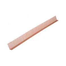 Okapový hřeben Den Braven COMB šířka 60 mm, délka 1 m, cihlově červená