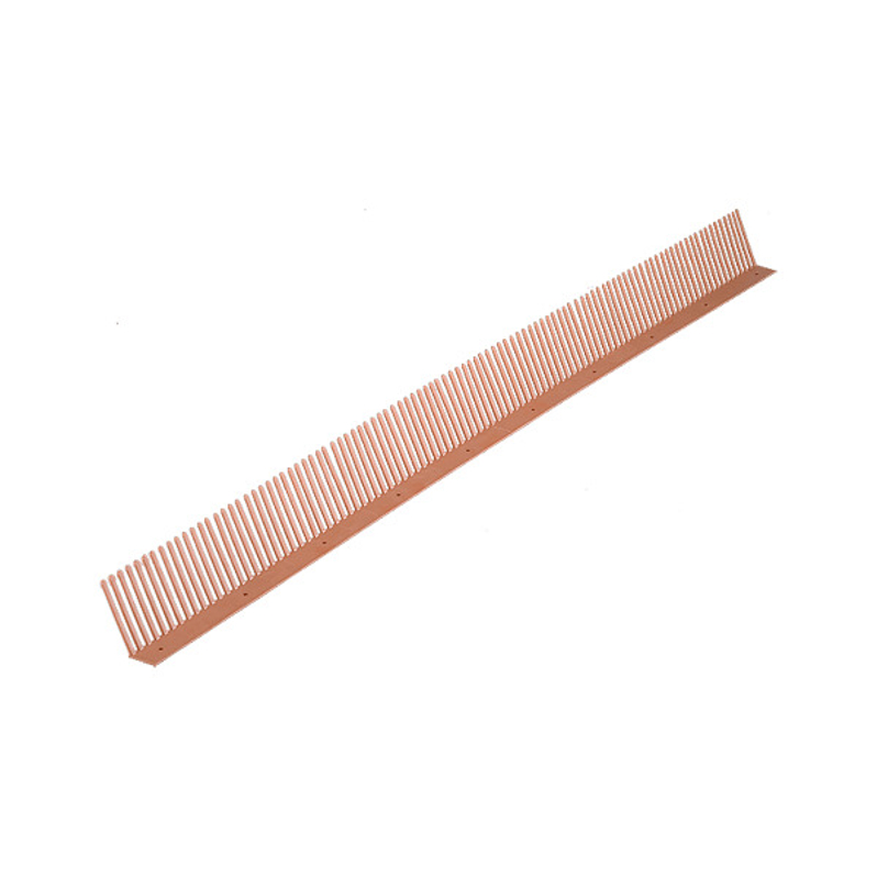 Okapový hřeben Den Braven COMB šířka 60 mm, délka 1 m, černá