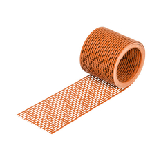 Okapová mřížka Den Braven EAVES GRATE šířka 80 mm, délka 5 m, hnědá