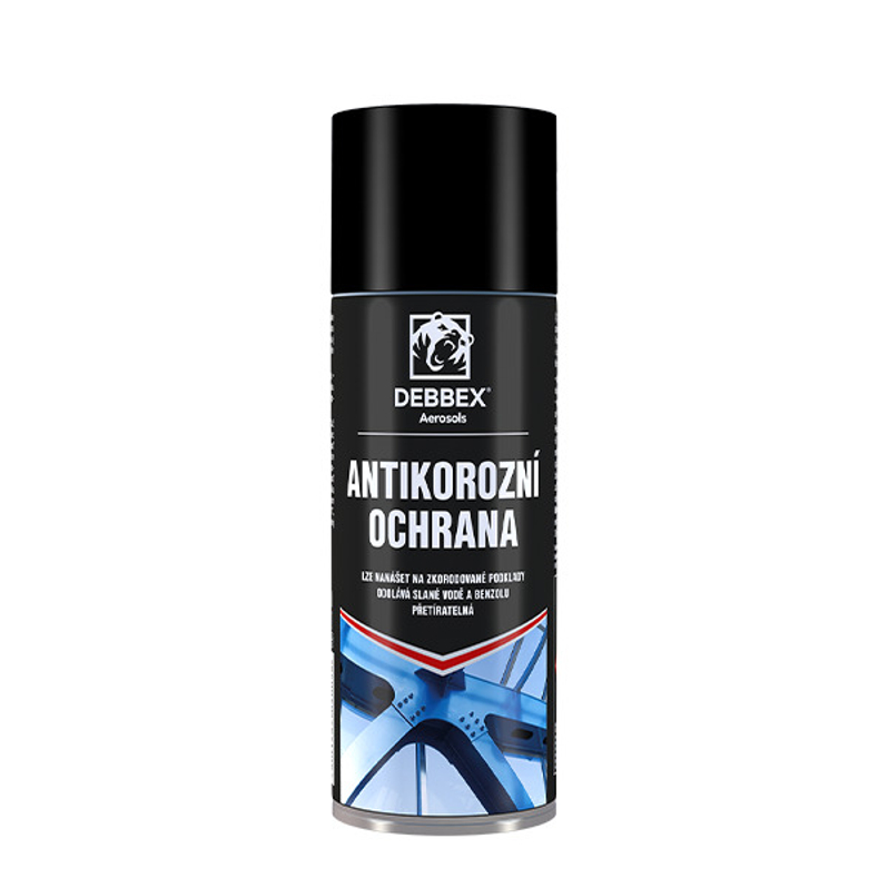 Antikorozní ochrana Den Braven aerosolový sprej 400 ml, červenohnědá