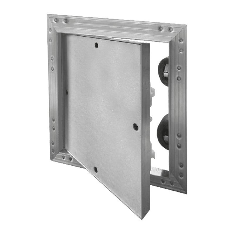 Revizní dvířka do SDK s tlačným zámkem Den Braven 600 x 600 mm, hliník