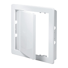 Vanová dvířka Den Braven 150 x 150 mm, ABS, bílá