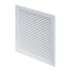 Mřížka větrací se síťovinou Den Braven 250 x 250 mm, PS, hnědá