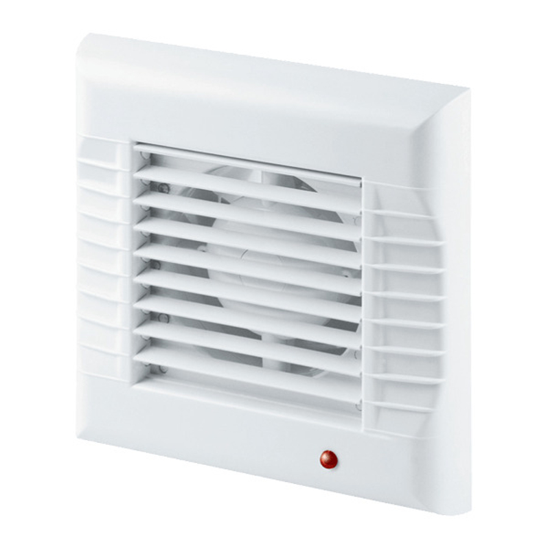 Ventilátor se žaluzií (VŽ) Den Braven pr. 100 mm, ABS, bílá