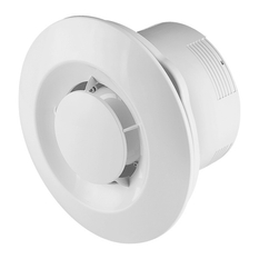 Stropní odtahový ventilátor (SOV) Den Braven pr. 100 mm, ABS, bílá