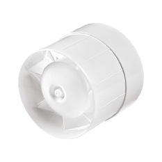 Ventilátor k odvětrání kanálových systémů (VKS) Den Braven pr. 100 mm, ABS, bílá