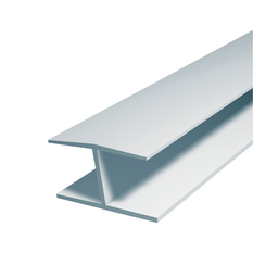 Spojovací profil H Den Braven šířka 12,5 mm, délka 2,5 m, PVC, bílá