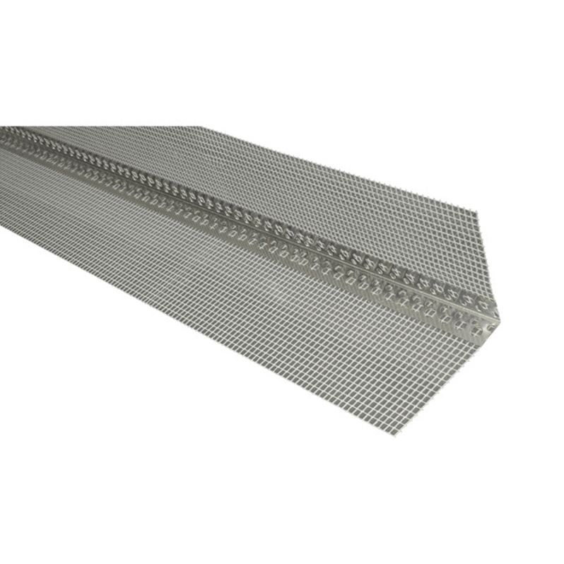 Kombi lišta rohová (AL) s tkaninou Den Braven šířka 10 cm, délka 2,5 m, hliník