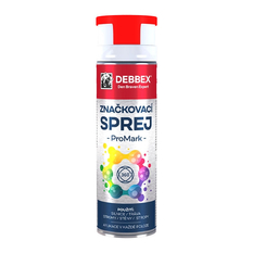 Značkovací sprej Den Braven ProMark dóza 500 ml, červená