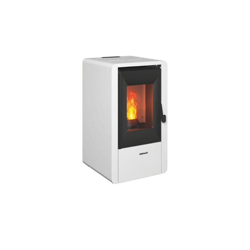 Kamna krbová peletová teplovzdušná Centrometal Z6 6 kW, šedá 