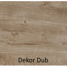 Skříňka vysoká Plano Bern Plus, 2 x dveře, 40 x 35 x 180 cm, dekor dub