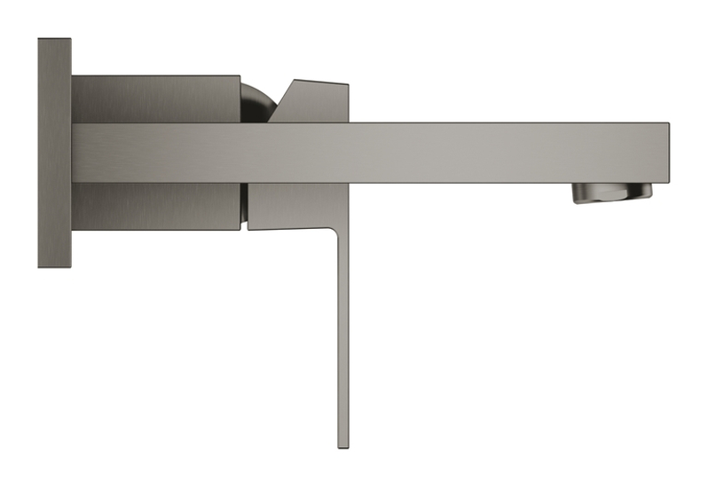 Baterie umyvadlová Grohe Eurocube 2-otvorová kartáčovaný hard graphite
