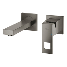 Baterie umyvadlová Grohe Eurocube 2-otvorová kartáčovaný hard graphite