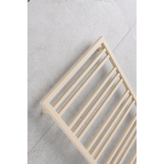 Těleso koupelnové PMH Avento Frame 905 x 480 mm, horizontální, 244 W, středové i klasické připojení, Chrom