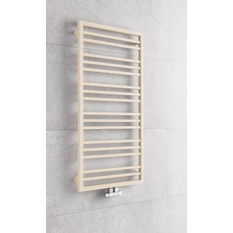 Těleso koupelnové PMH Avento Frame 905 x 480 mm, horizontální, 244 W, středové i klasické připojení, Chrom