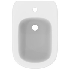 Bidet závěsný s otvorem Ideal Standard 36 x 53 cm skryté upevnění bílá matná