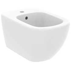 Bidet závěsný s otvorem Ideal Standard 36 x 53 cm skryté upevnění bílá matná