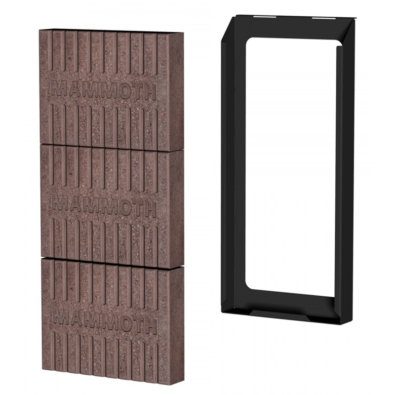 Sada akumulační boční Romotop Mammoth pro krbové vložky