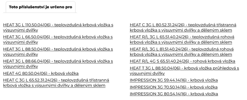 Sada akumulační horní Romotop Mammoth pro krbové vložky pr. 200 mm