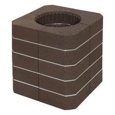 Sada akumulační horní Romotop Mammoth pro krbové vložky pr. 180 mm