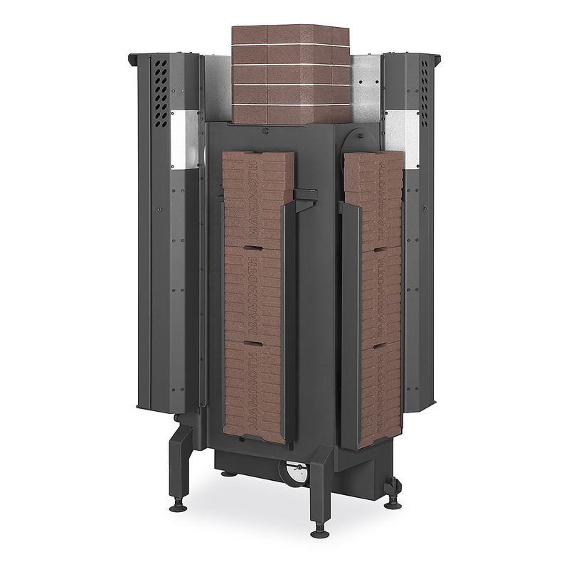 Sada akumulační boční Romotop Mammoth pro krbové vložky