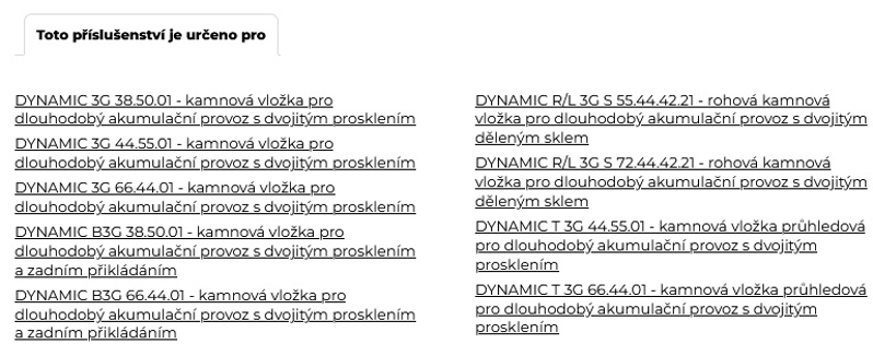 Sada prstenců akumulační Romotop Mammoth 8 ks