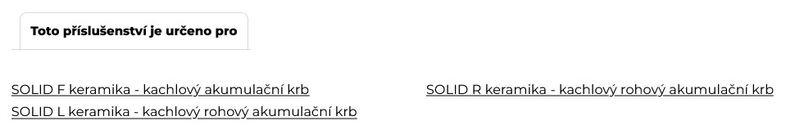 Sada akumulační horní Romotop Mammoth