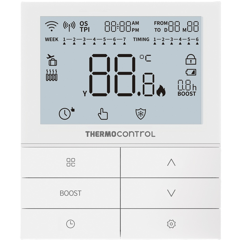 Termostat bezdrátový Salus TC 920RF-WIFI programovatelný