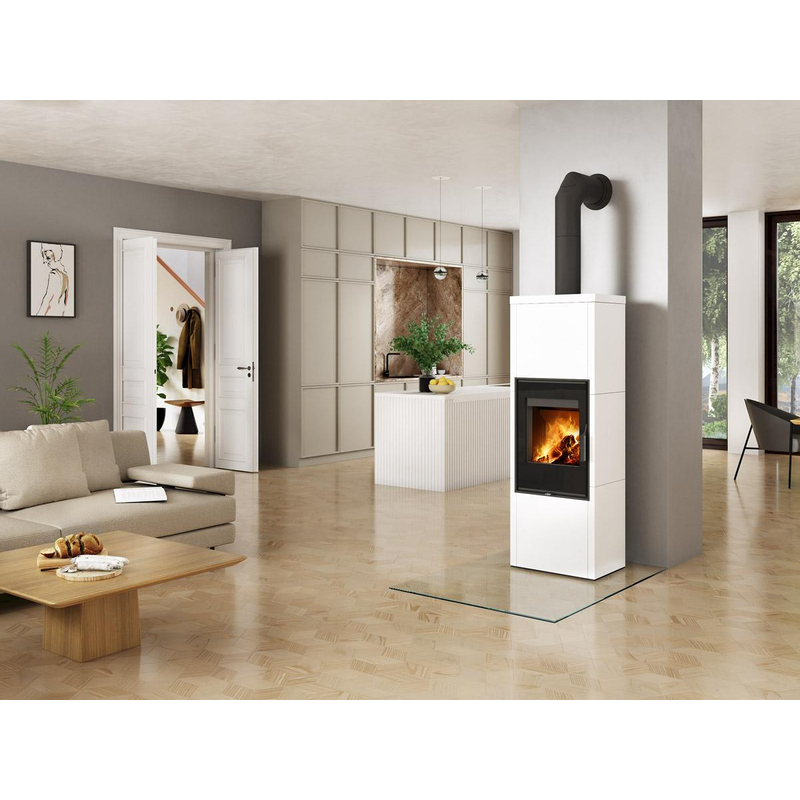 Krbová kamna akumulační Romotop Fantasy 1 keramika zelená šumavská