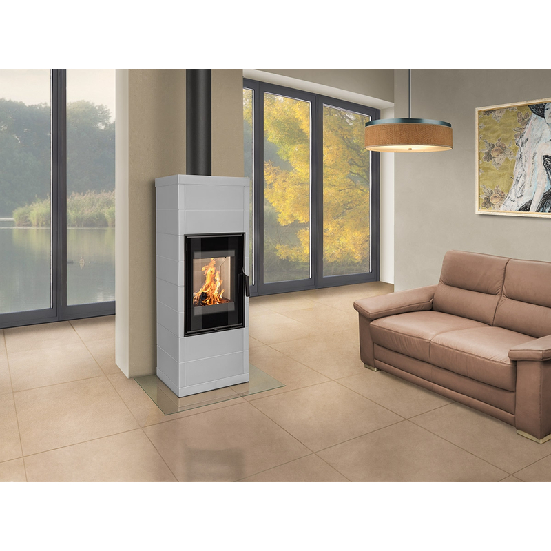 Krbová kamna akumulační Romotop Fantasy 2 keramika silver