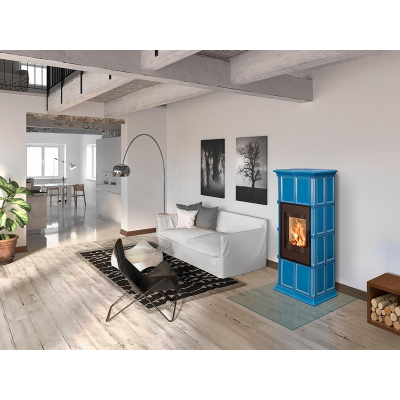 Krbová kamna Romotop GREMIO 1 keramika zelená šumavská